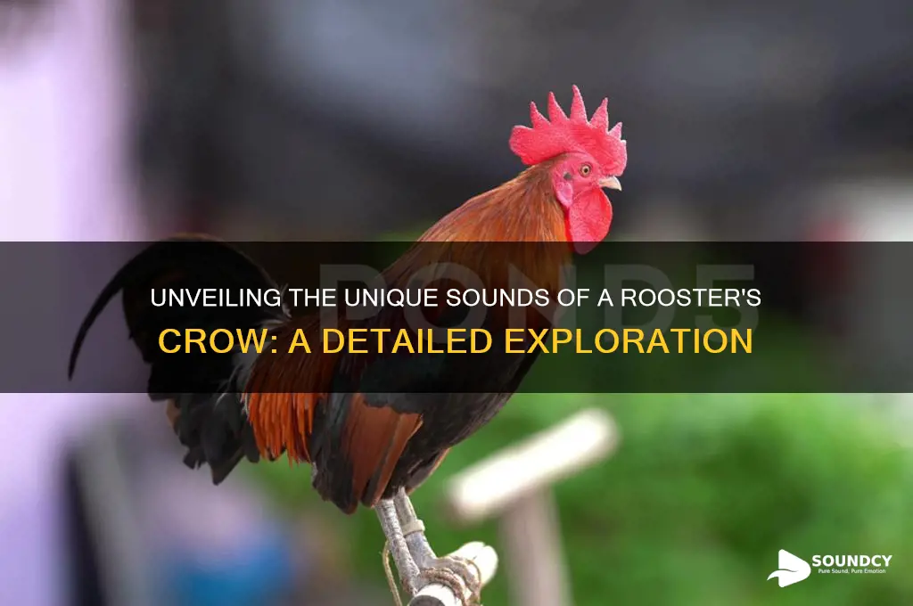 how does a cock sound