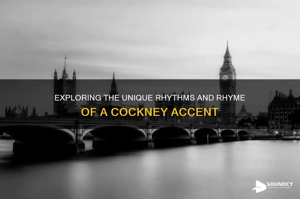 how does a cockney accent sound