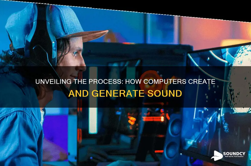 how does a computer generate sound