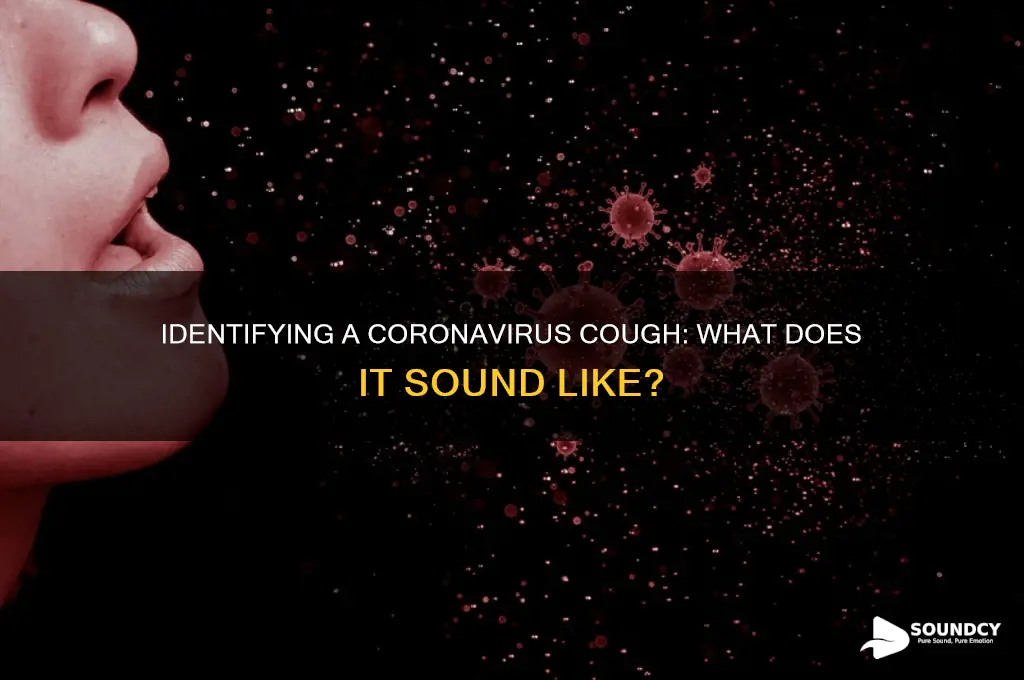 how does a coronavirus cough sound