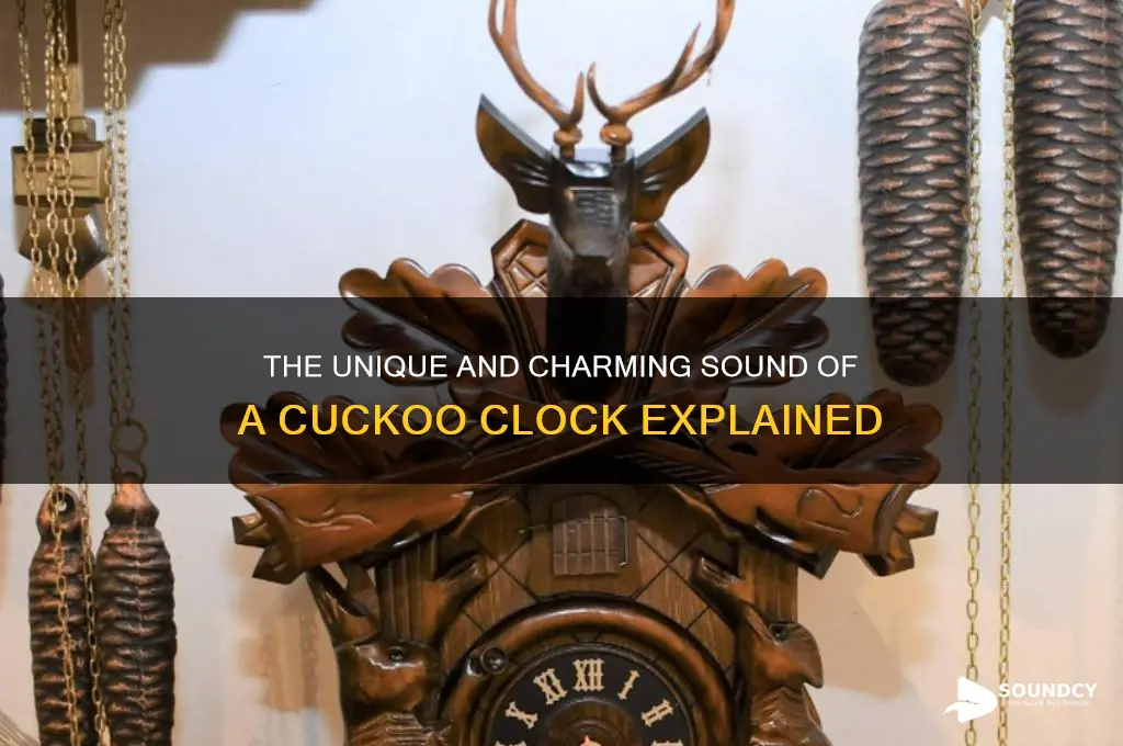 how does a cuckoo clock sound