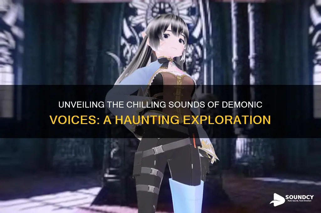 how does a demon sound