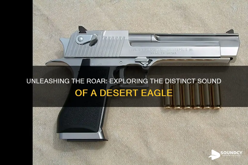how does a desert eagle sound