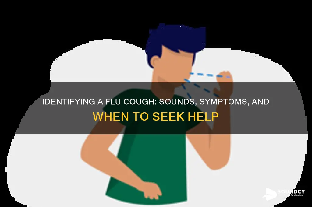how does a flu cough sound