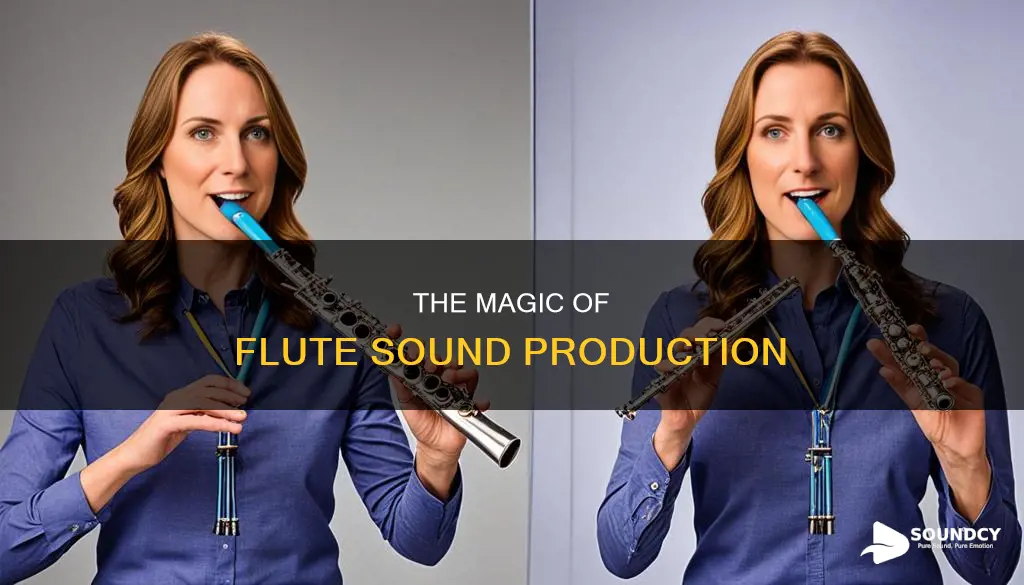 how does a flute produce sound