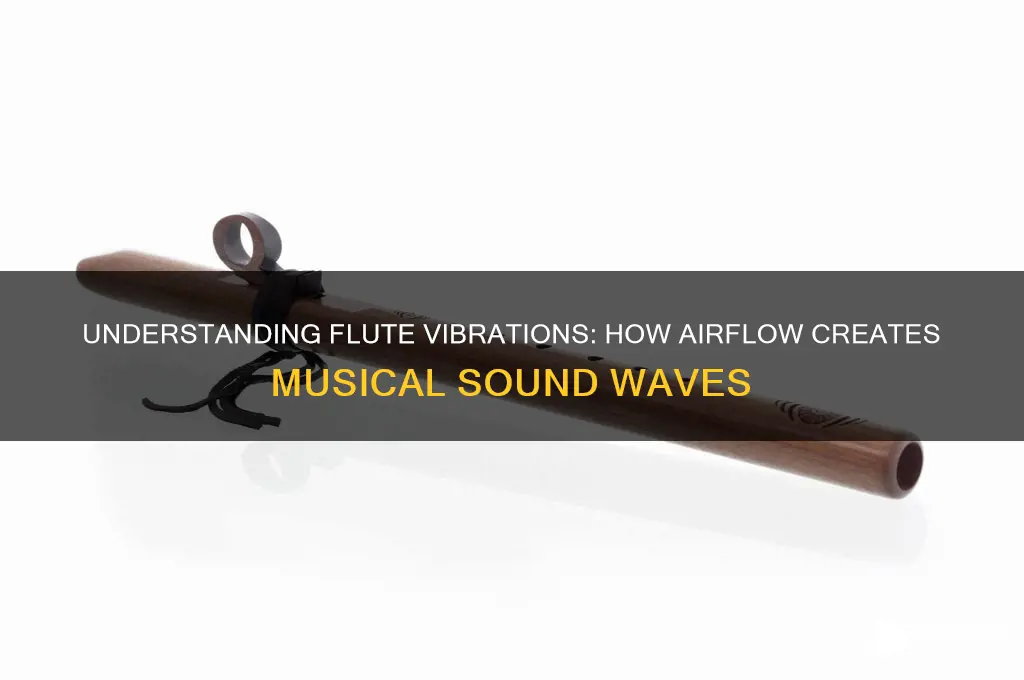 how does a flute vibrate and make its sound