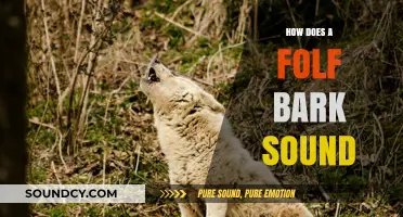 Unveiling the Unique Sound of a Folf's Bark: What to Expect