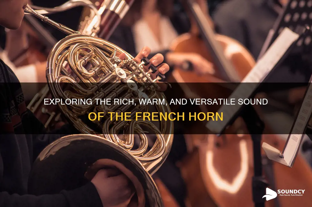 how does a french horn sound