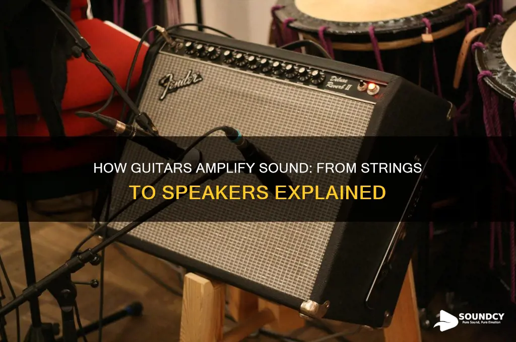 how does a guitar amplify sound