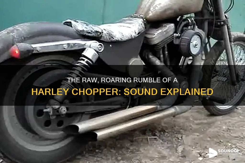 how does a harley chopper sound