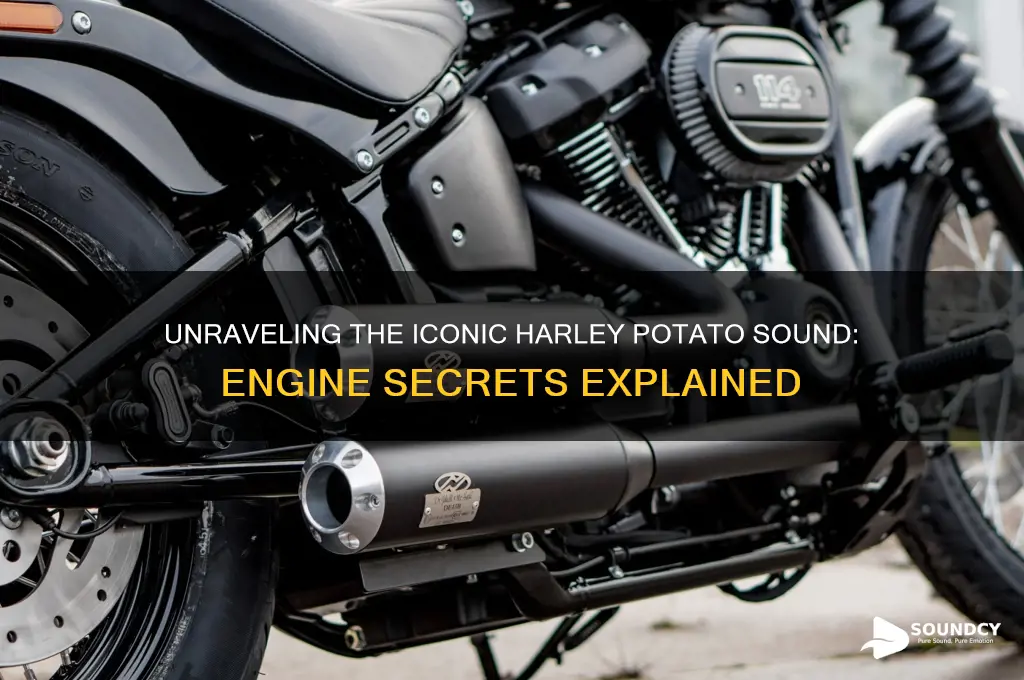 how does a harley engine make the potato sound