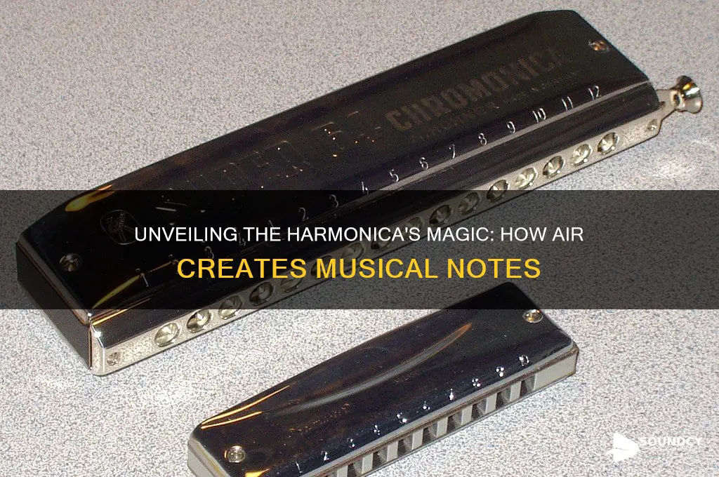 how does a harmonica produce sound