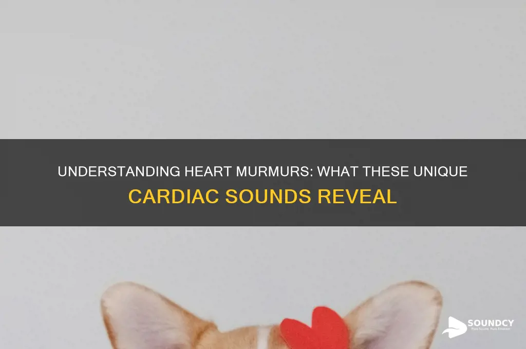 how does a heart murumur sound