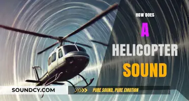 The Unique Whirring and Thumping Sounds of Helicopters Explained
