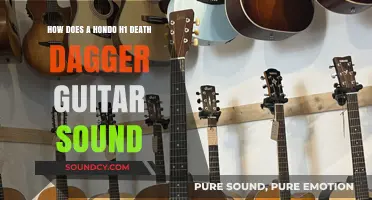 Hondo H1 Death Dagger Guitar: Unveiling Its Unique Sonic Signature