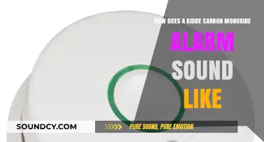 Kidde Carbon Monoxide Alarm: Understanding Its Distinct Alert Sound