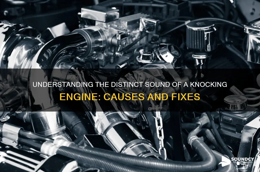 how does a knocking engine sound
