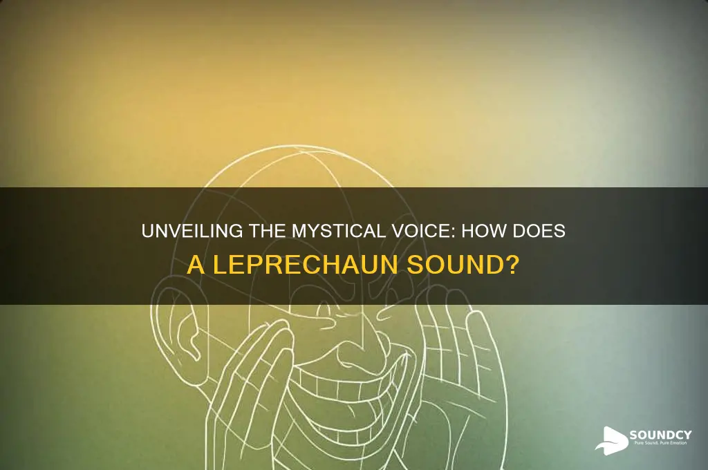 how does a leprechaun sound