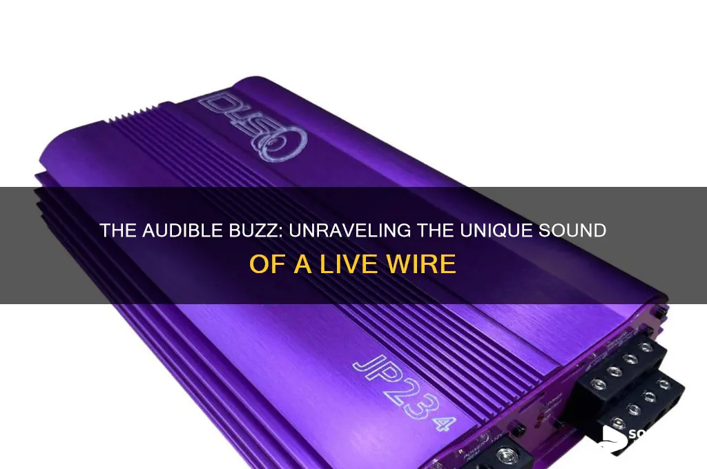 how does a live wire sound