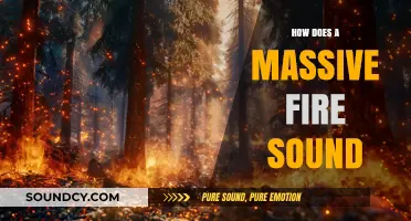 The Roaring Inferno: Unveiling the Deafening Sounds of Massive Fires