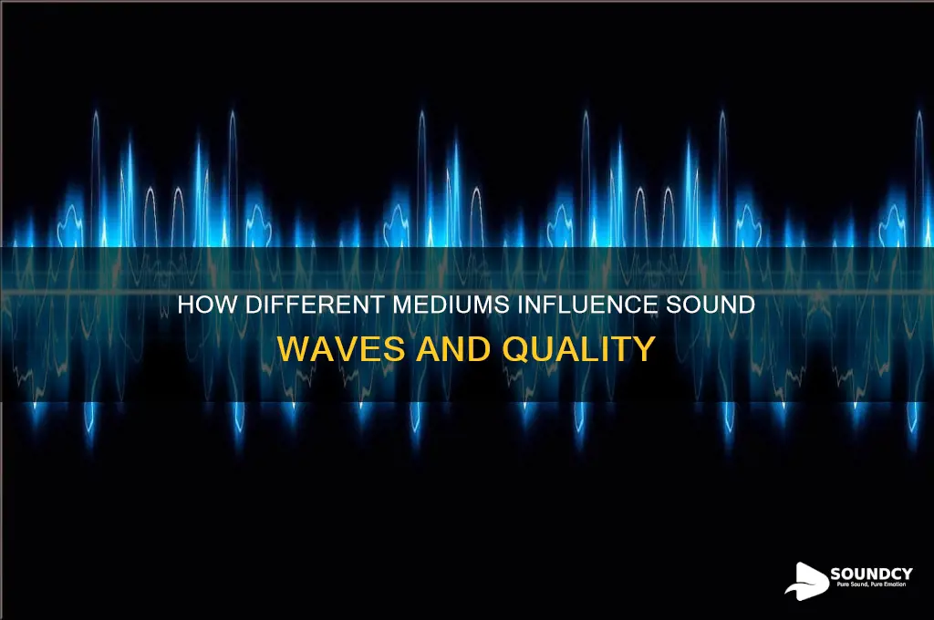 how does a medium affect sound