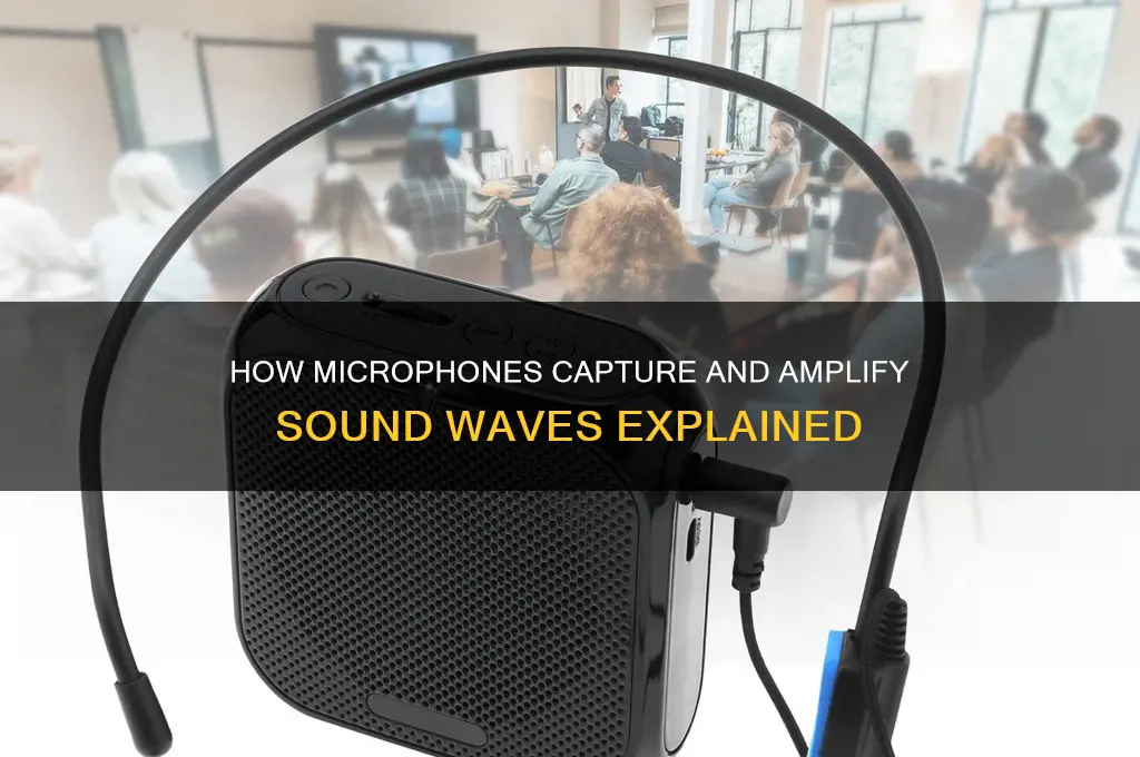 how does a microphone amplify sound