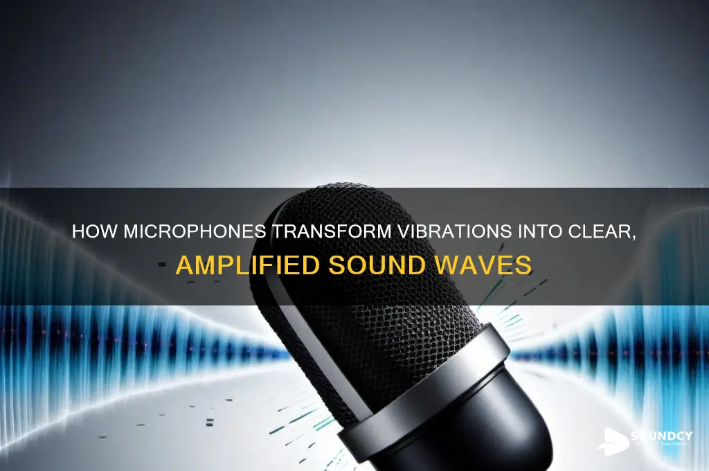 how does a microphone produce sound