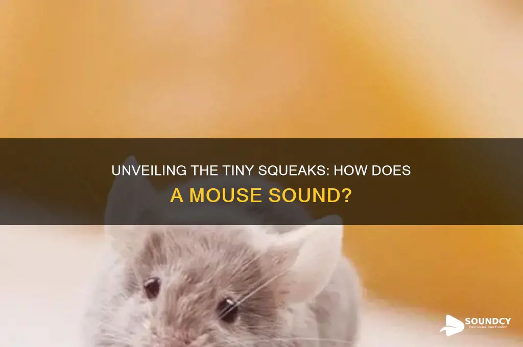 how does a mouse sound