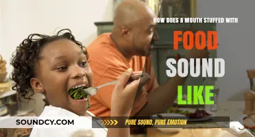 Muffled Munching: The Unique Sounds of a Mouth Full of Food