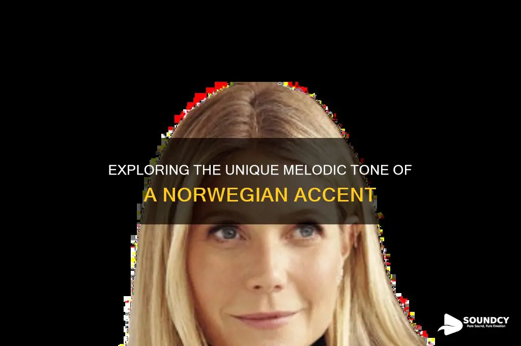 how does a norwegian accent sound