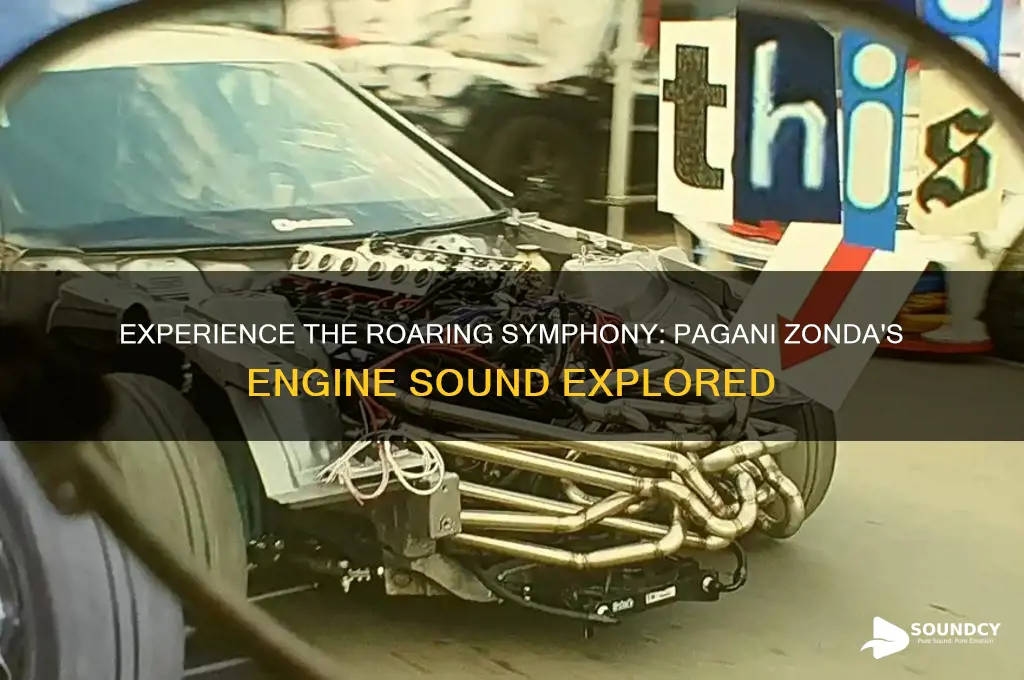 how does a pagani zonda sound