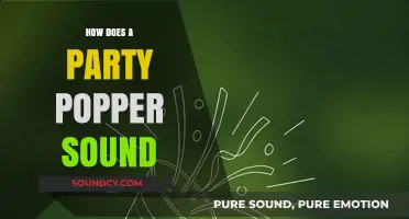 Explosive Celebration: Unveiling the Unique Sound of a Party Popper