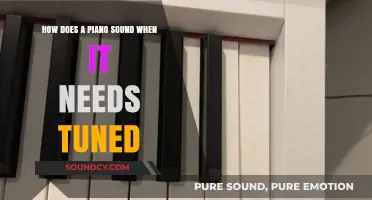 Unraveling the Discord: How a Piano Sounds When Tuning is Due