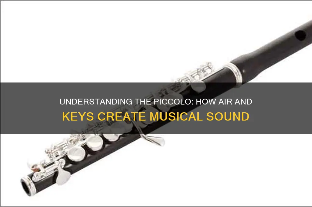 how does a piccolo produce sound