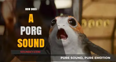 Unveiling the Adorable Chirps: How Does a Porg Sound?