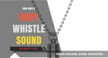 Understanding the Sharp, Piercing Sound of a Rape Whistle: A Guide