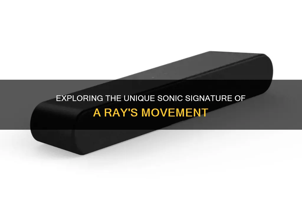 how does a ray sound