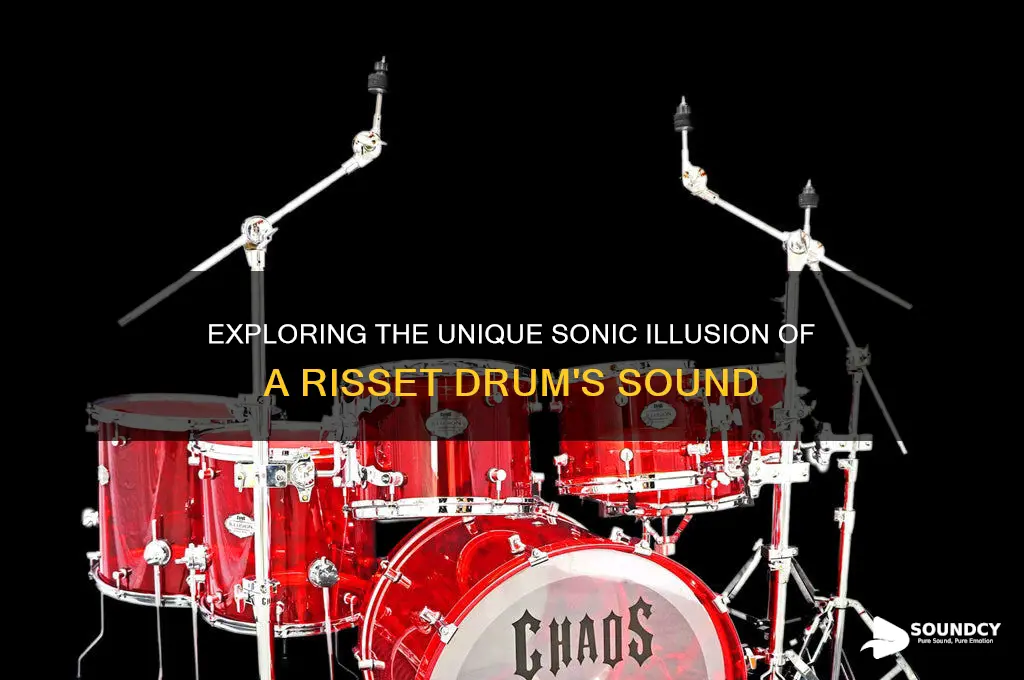 how does a risset drum sound