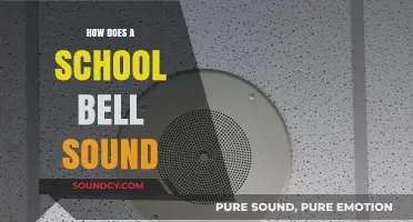 The Distinctive Ring of a School Bell: A Sound of Learning