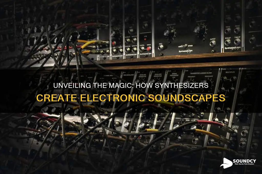 how does a synthesizer produce sound