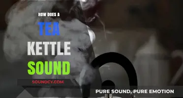 The Melodic Whistle: Decoding the Unique Sound of a Tea Kettle