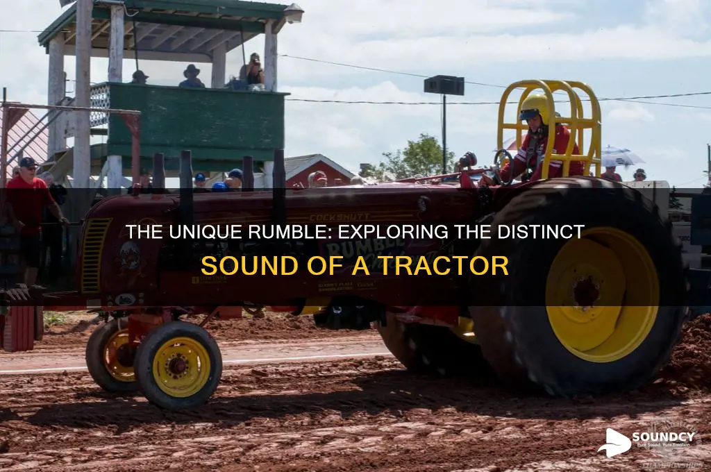 how does a tractor sound