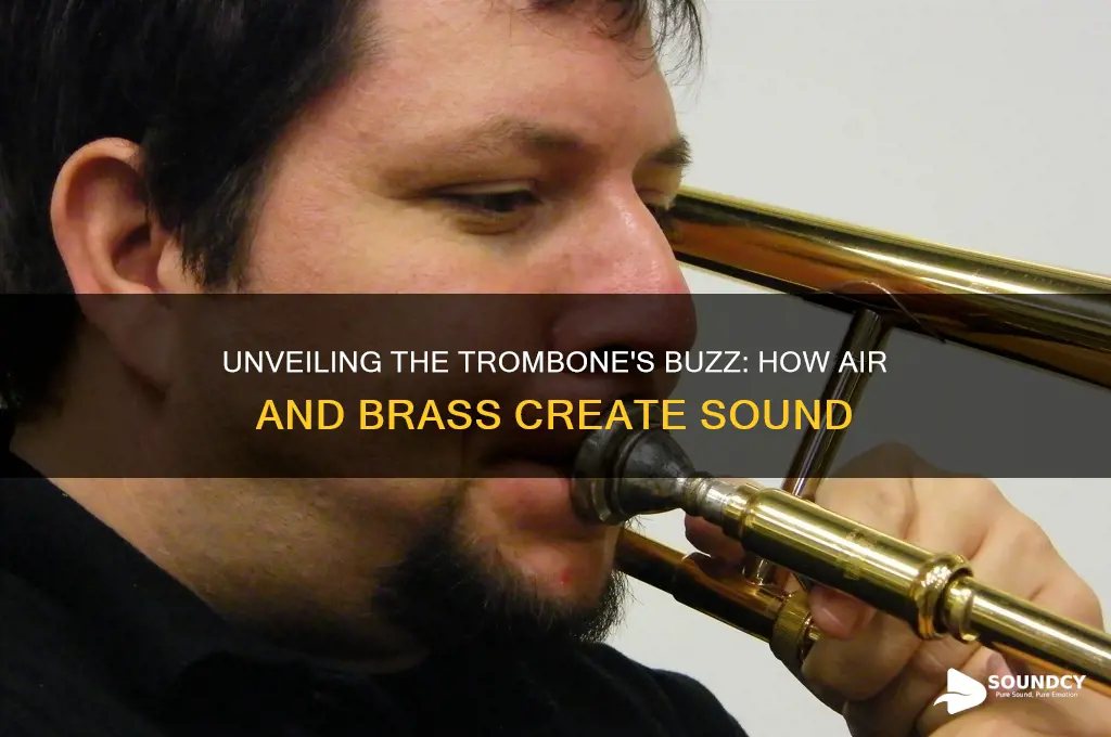 how does a trombone produce sound