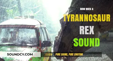 Unveiling the Mysterious Roar: How Did a Tyrannosaurus Rex Sound?
