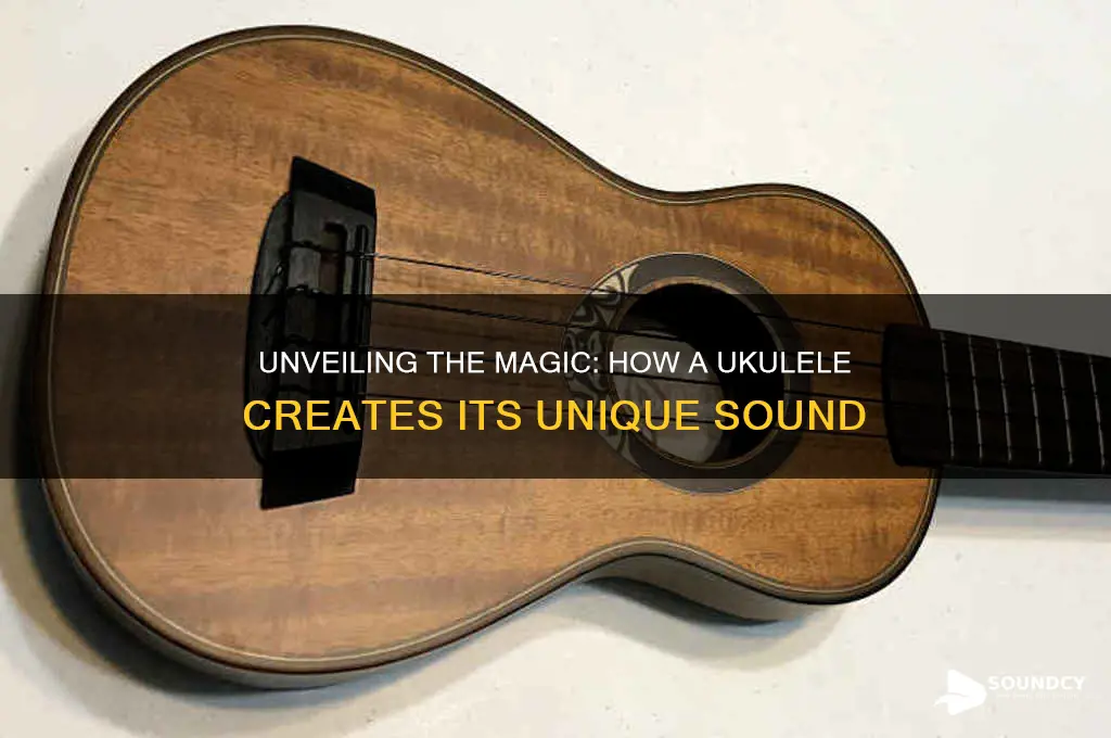 how does a ukulele produce sound