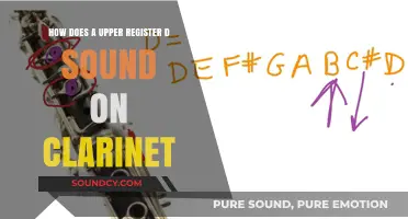 Mastering the Clarinet's Upper Register: The Distinctive D Sound Explained