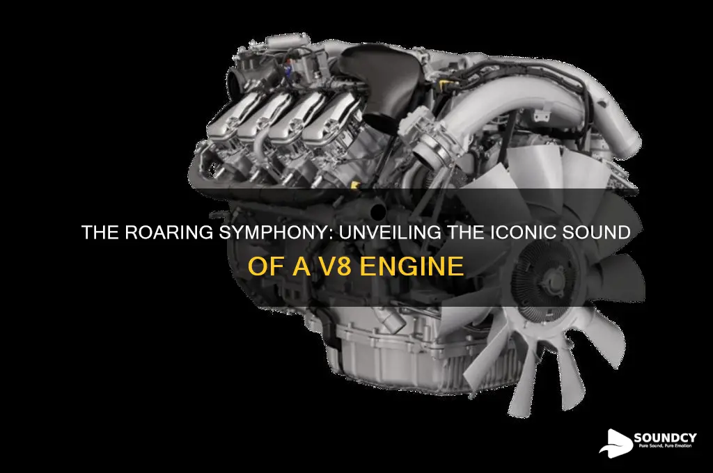 how does a v8 engine sound