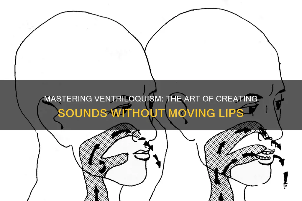 how does a ventriloquistmake sounds