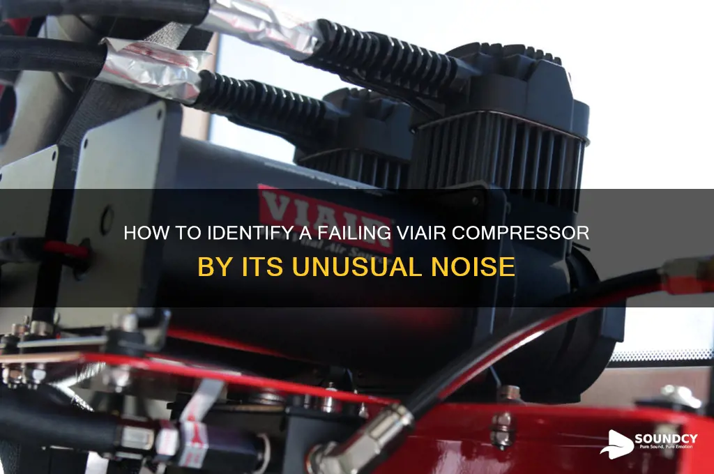 how does a viair compressor sound when its bad