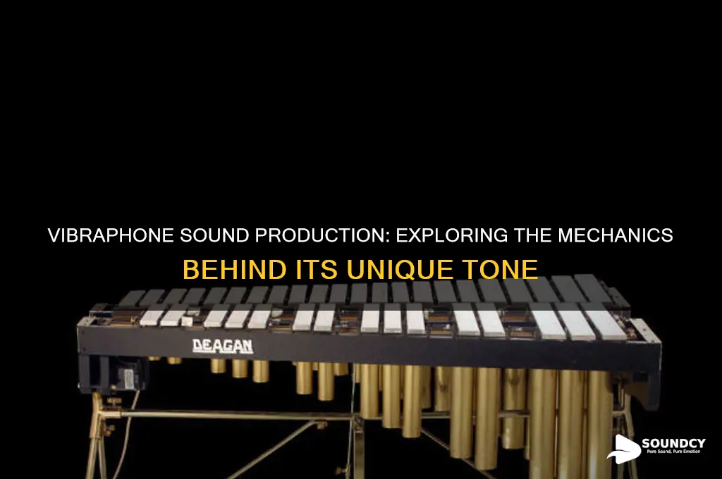 how does a vibraphone produce sound